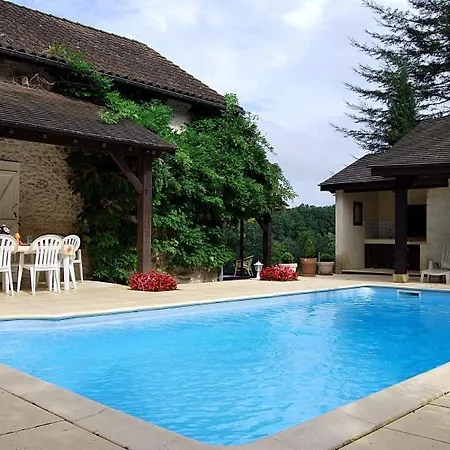 Villa Sleeps 10 Pool Thenon